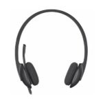 ⁦Logitech® Corded USB Headset H340 – EMEA – BLACK⁩ - الصورة ⁦3⁩