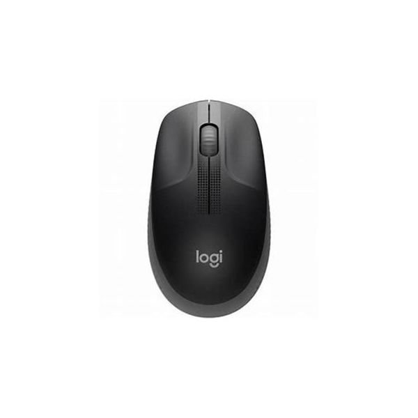 2_6_99 Mouse wireless Logitech® M190 Full-size -2.4GHZ-full-size – Ambidextrous Curve Design, 18-Month Battery with Power Saving Mode,Scrolling, Wide Scroll Wheel, Scooped Buttons – Black-Y 2 YEAR - الصورة 1