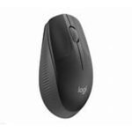⁦Mouse wireless Logitech® M190 Full-size -2.4GHZ-full-size – Ambidextrous Curve Design, 18-Month Battery with Power Saving Mode,Scrolling, Wide Scroll Wheel, Scooped Buttons – Black-Y 2 YEAR⁩ - الصورة ⁦3⁩