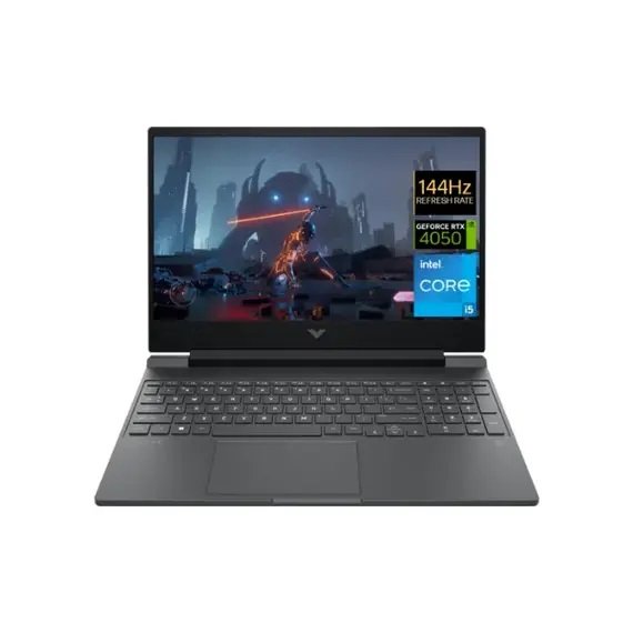 HP_Victus_15-FA1018NIA HP Victus 15-FA1018NIA Gaming Laptop Intel Core i5-13500H 512GB SSD 16GB Ram Nvidia GeForce RTX 4050 6GB 15.6" Inch FHD - Mica silver - الصورة 1