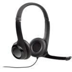 Headset Logitech® H390 USB Computer -with Enhanced Digital Audio and Inline Controls – Black – 2 YEAR