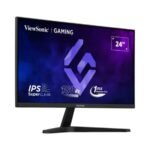 ⁦Viewsonic VX24G1-HD Gaming Monitor 24” Inch 180Hz FHD 1ms - Black⁩ - الصورة ⁦2⁩