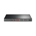 TP-Link TL-SL1226P Unmanaged PoE+ Switch, 24-Port 10/100Mbps + 2-Port Gigabit